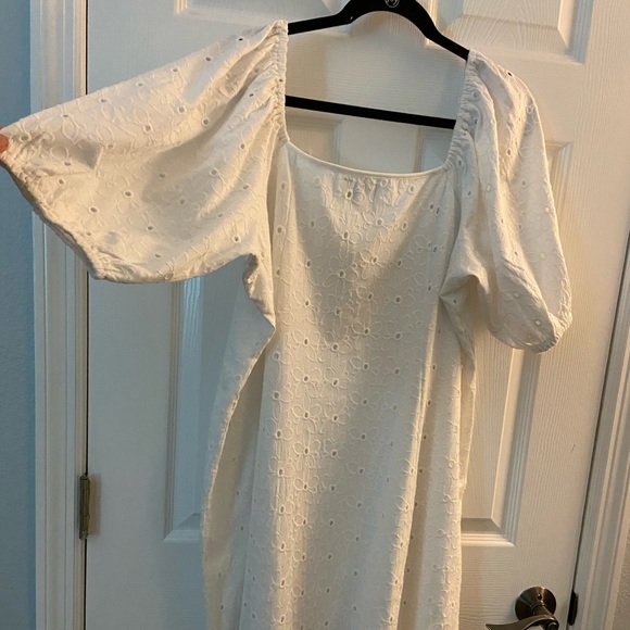NWT ASOS White Tea Dress - Picture 4 of 10
